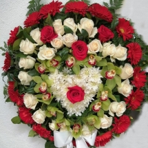 Coroa de flores para Funeral