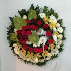 Coroa de Funeral Premium