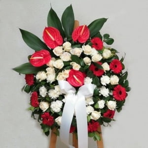 Coroa de Funeral Premium