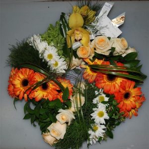 Coroa funeral diferente