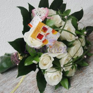 Bouquet de Rosas Brancas