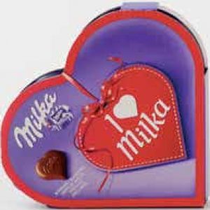 Chocolate caixa coração