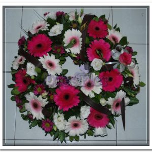 Coroa para Funeral aberta
