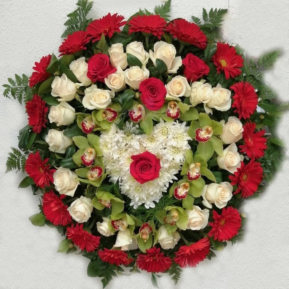 Coroa de flores para  Funeral